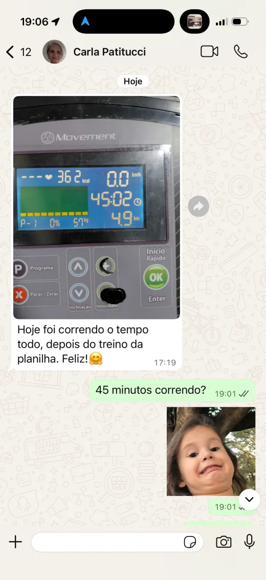 Depoimento de aluna do Anti Queda 50+